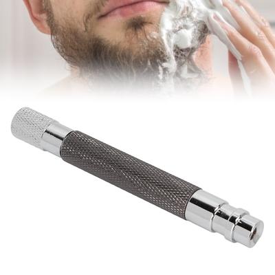 Alter Rasierer Griff Anti-Rutsch-Design Wiederverwendbar Praktisch Klein Tragbar Metallgriff für Zuhause Reisen