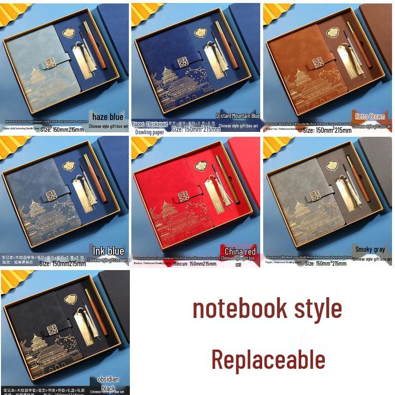 Customizable Notebooks and Notepads: A5 and B5 Stationery Sets with Printable Logo and Inner Page Options