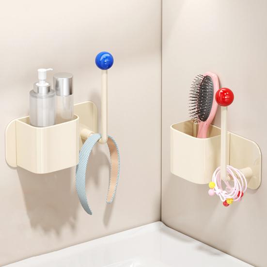 Bathroom Storage Rack with Drain Hole Strong Load Bearing Large