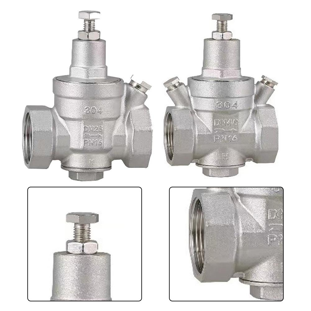 304 Stainless Steel Pressure Reducing Valve for Control Applications with Nominal Pressure of 1 6 MPa and DN 15 DN 20 Sizes