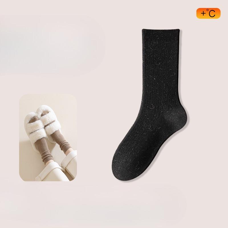 Women's Autumn and Winter Velvet Thickened Warm Tube Pile Socks