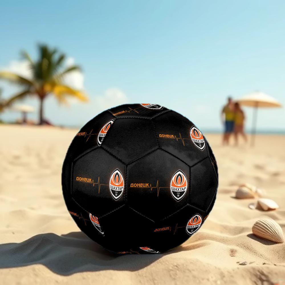 GRÖSSE 5 FC Schachtar Donezk Fußball Bunt Für Alle Altersgruppen Maschinengenäht PVC Wettkampfbereit Langlebig Hoher Rückprall