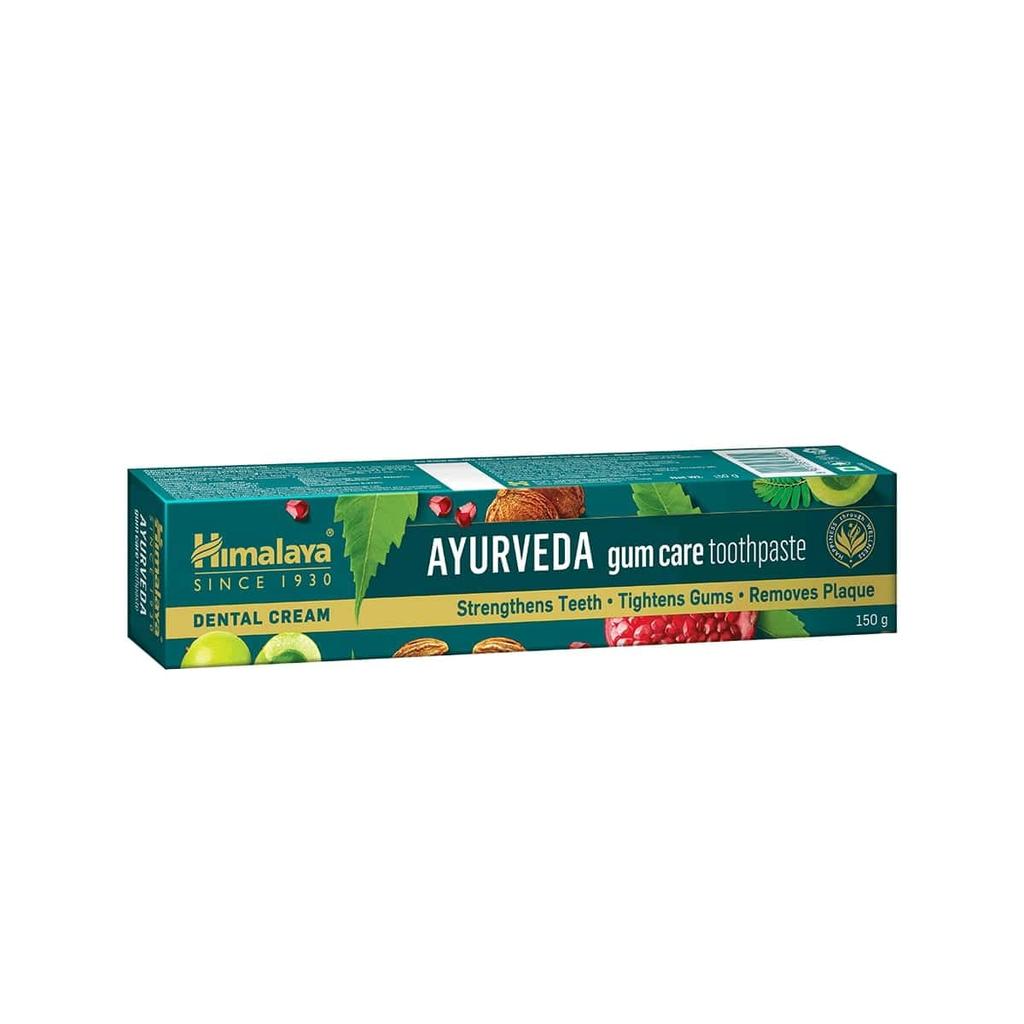 Himalaya Dentifrice Ayurveda Soin des Gencives 150G Réduit les Saignements des Gencives Combat la Mauvaise Haleine Avec 13 Herbes Pour des Gencives Saines et une Haleine Fraîche
