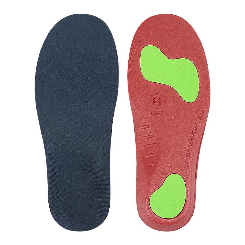 Children's Inner Eight-character Insole Foot Inward and Eversion XO-shaped Leg Baby Flat Foot Support Shock Absorption Sports Full Pad