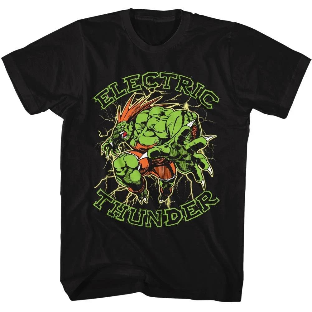 Street Fighter - Electric Thunder - Short Sleeve - - Children s T-shirt 100