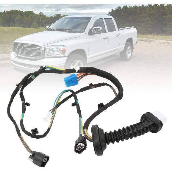Qinlorgo Durable Tailgate Wiring Harness for Ram 1500 2500