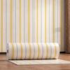 Gold-Plated Marble-Style Waterproof Wall Stickers for TV Backgrounds