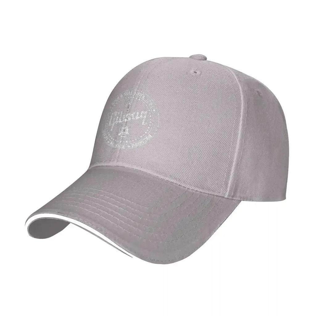 New Guitar Logo Music Baseball Caps Popular Gibsons Sandwich Unisex Style Adjustable Sun Hat Outdoor