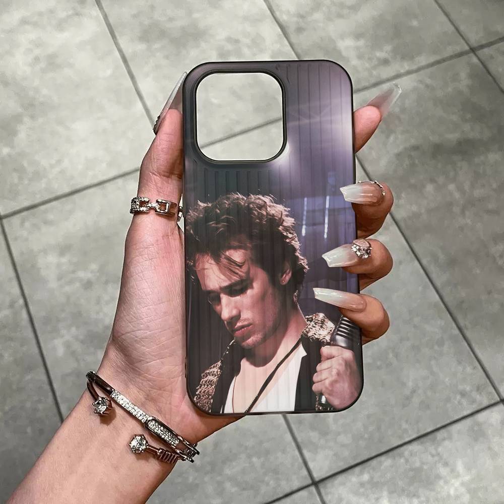 J-Jeff B-Buckley For IPhone 16 15 11 12 13 14 17 Pro Max PLUS Pro Soft Corrugated Silicone Back Phone Case