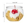 10pcs Transparent Dessert  Mini Cups,Mousse Pudding Cups, Perfect for Wedding Birthday Festival Party Dessert Decoration
