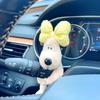 Car Decoration Dog Wiper Shift Handle Decorative Doll Personality Car Plush Doll Decoration Cute Creative Gift Car Decoration