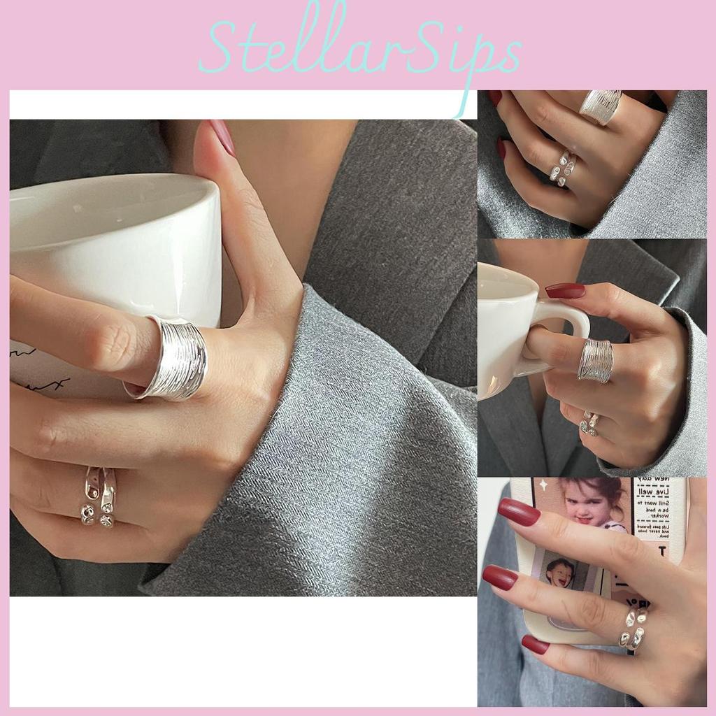 Exquisite Geometric Adjustable Copper Ring For Women In Chic Ins Style Perfect For Fashionable Outfits And Casual Wear