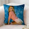 A-Addison Rae Actor Pillow Case Pillowcase, Double-Sided Printed, Sofa Cushion, Bedroom Headboard Pillow