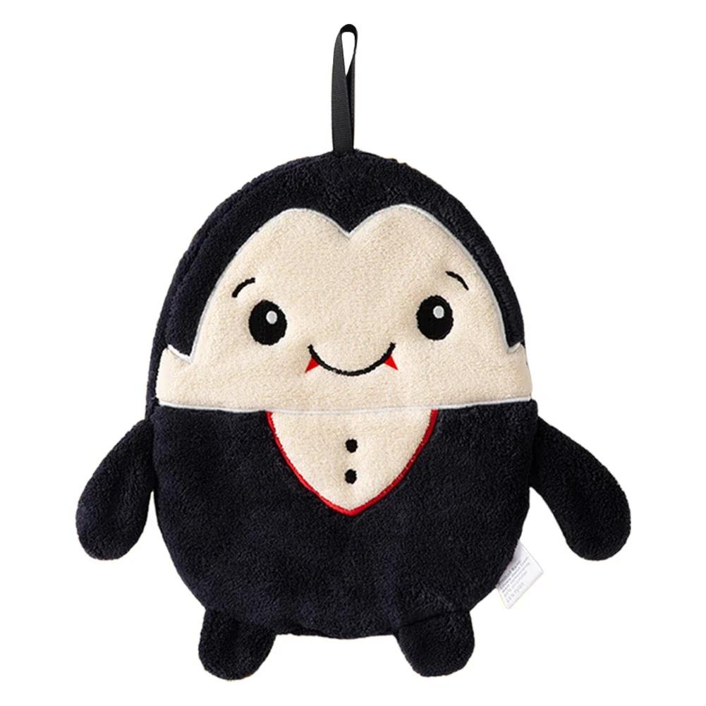 Hand Towel Halloween Hanging Thickened High-quality Coral Fluff Towel Absorb Water and Quick-drying Children s Towel