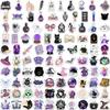 Magic Theme Sticker Set: 100 Sheets of Witch, Crystal Ball, and Creative Planner Designs