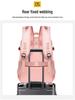 Women's Lightweight Large-Capacity Business Backpack with Shoe Compartment for Travel, Hiking, and Laptop