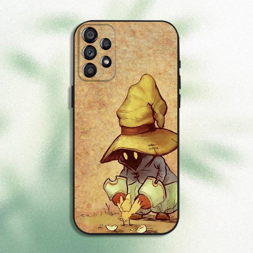 M-Moogle Final F-Fantasy Phone Case For Samsung Galaxy A20,A21s,A22,A31,A32,A52,A53,A72,73,A80 Soft Black Cover Samsung a224g