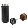Outdoor Portable Coffee Pot French Press Coffee Maker Stainless Steel Insulated Travel Mug with