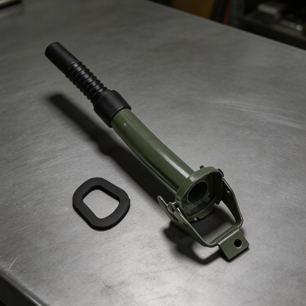 Pouring Spout for Metal Fuel Canisters 20 L with Flexible Body and Sieve to Prevent Contaminants During Transfer