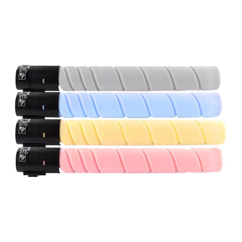 Befon TN221 Compatible 4-Color Toner Cartridge Set for Konica Minolta C227/C287/C367/C7528