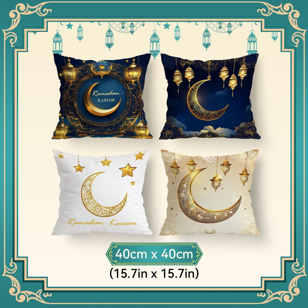 Ramadan Festival Retro Geometric Cushions Pillowcase Polyester Cushion Cover Throw Pillow Pillowcover Home Car Sofa Decor
