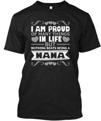 Nana Tee T-Shirt Hergestellt in den USA Größe S bis 5XL