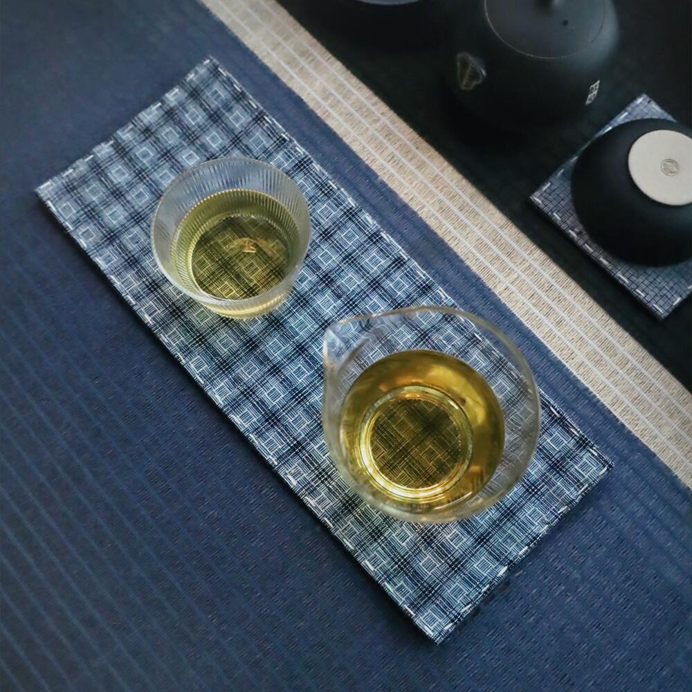 Handmade Vintage Coarse Cloth Tea Mat - Chinese Zen Style