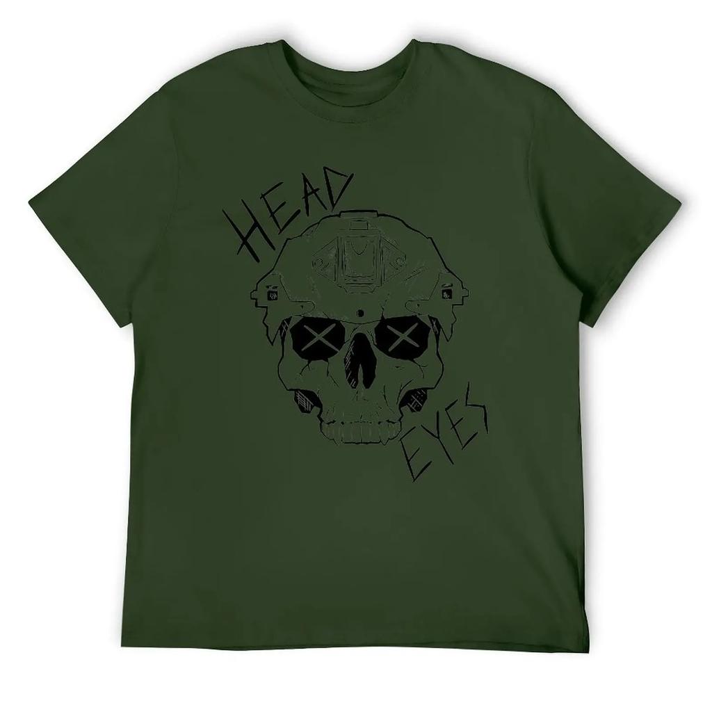 Harajuku Head Eyes Escape From Tarkov Inspired Premium T S T-shirt  Campaign T-shirts Novelty Humor Graphic Home Eur Size