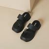 Platform Sandals Women's Summer New Cross-strapped Toe Slippers Outdoor Versatile Soft Cotton Not Tired Foot Flip-flops Women
