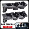 Für BMW 3er E46 323i 318I 320I 98-06 Auto-Mittelkonsole Wasserbecherhalter Getränkeflaschenhalter Münzfach 51168217953
