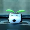 Solar-Powered Cartoon Dog Car Ornament - Cute Shaking Head Decoration