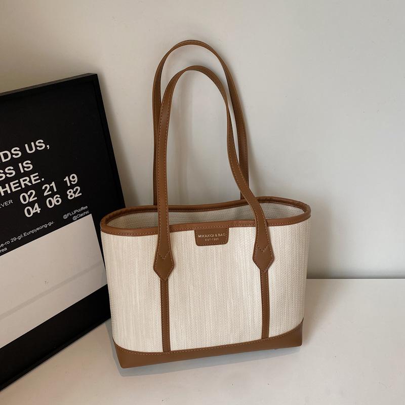 Popular bags women's large-capacity new autumn and winter versatile casual shoulder bag commuter tote bag