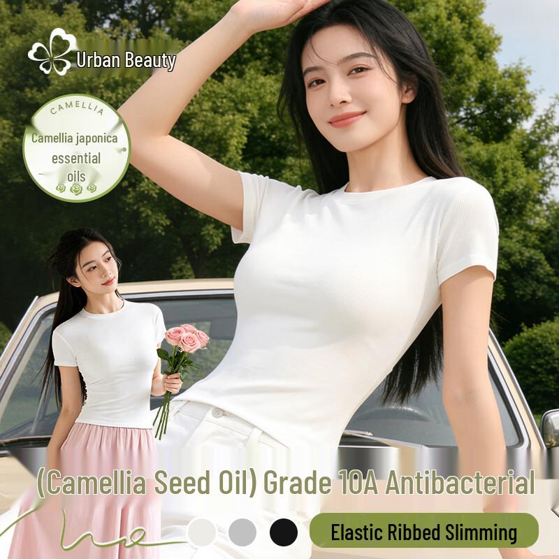 Urban Lady Women s Slim-Fit Short-Sleeve T-Shirt 2XL