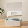 Dustproof Wet Tissue Box with Lid High-capacity Nappy Tissue Storage Holder Dispenser Household Office Paper Tissue Organizer