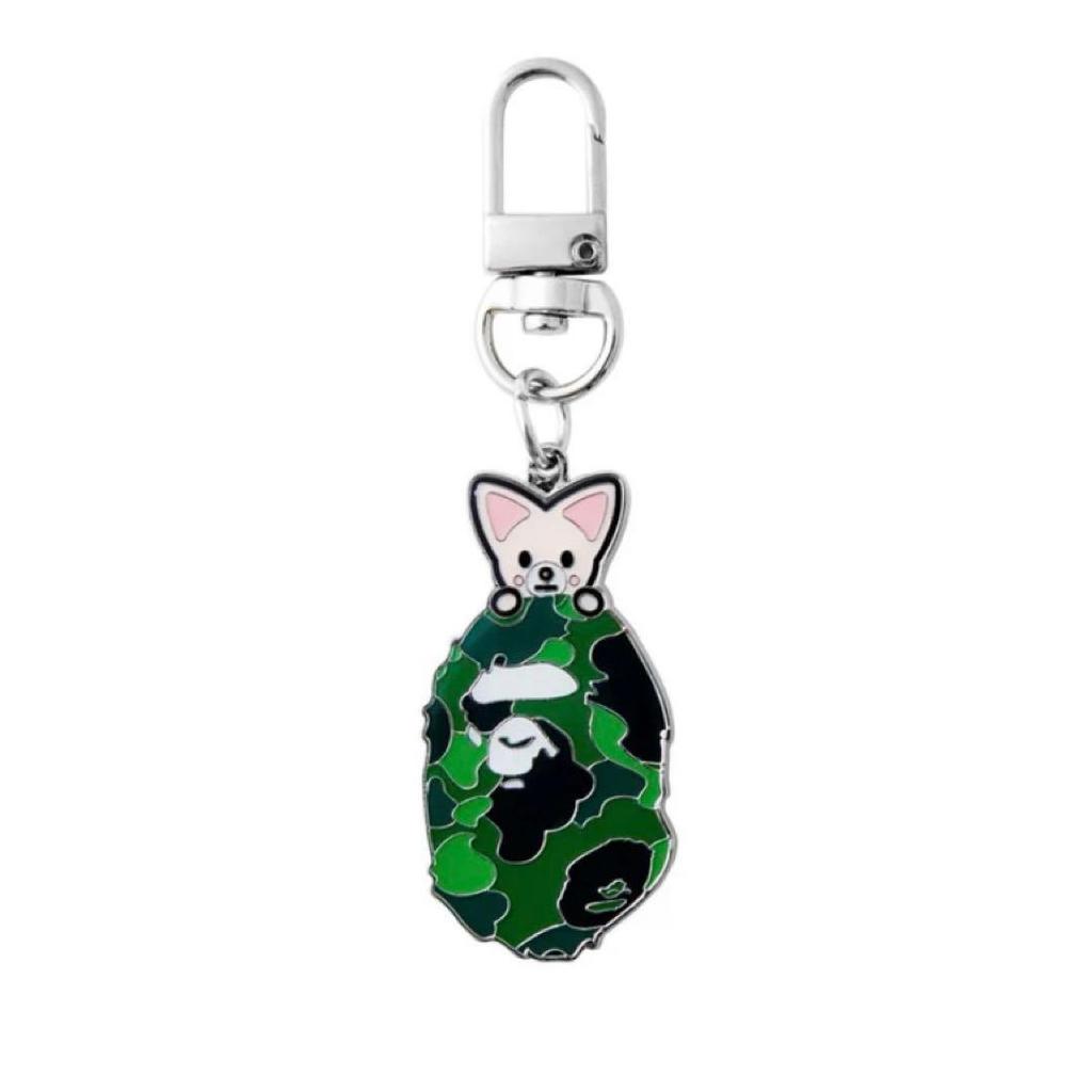 [USED] BAPE X STRAY KIDS FOXI.NY KEY RING