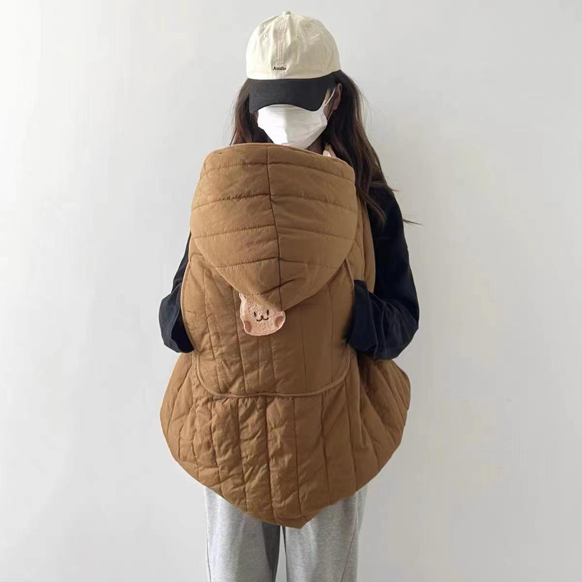 

Вітрозахисний дитячий плед для коляски та переноски: Осінньо-зимовий плащ та чохол для слінга-сидіння