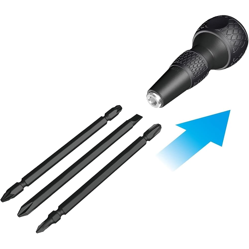 VESSEL (VESSEL) Ball Grip Replacement Screwdriver Set 220W-3