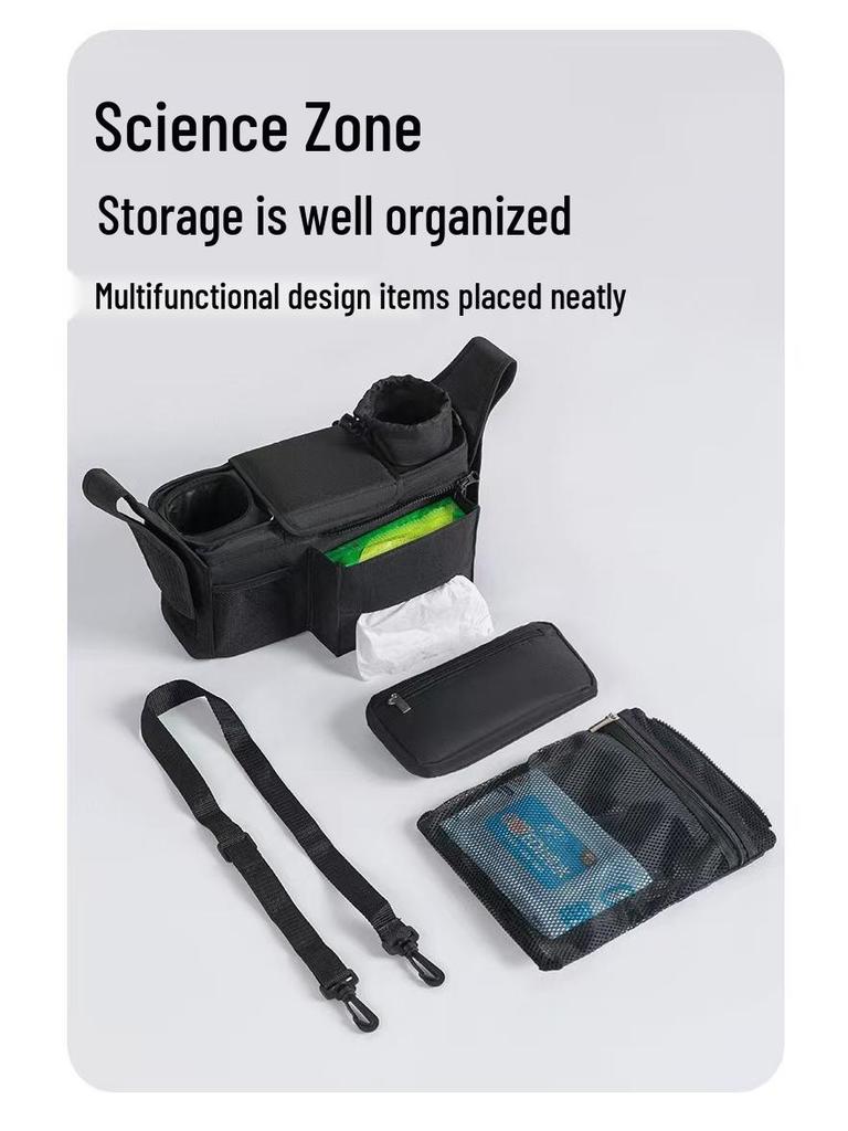 Universal Stroller Organizer: Hot-Selling Hanging Storage Bag and Basket Accessories