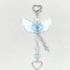 Beads Black Wing Cross Charms Creative Beaded Phone Chain Cellphone Decoration  Daily Use