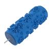 5inch Patterned Paint Roller Texture Rubber Roller Decorative Rubber Roller for DIY Painters