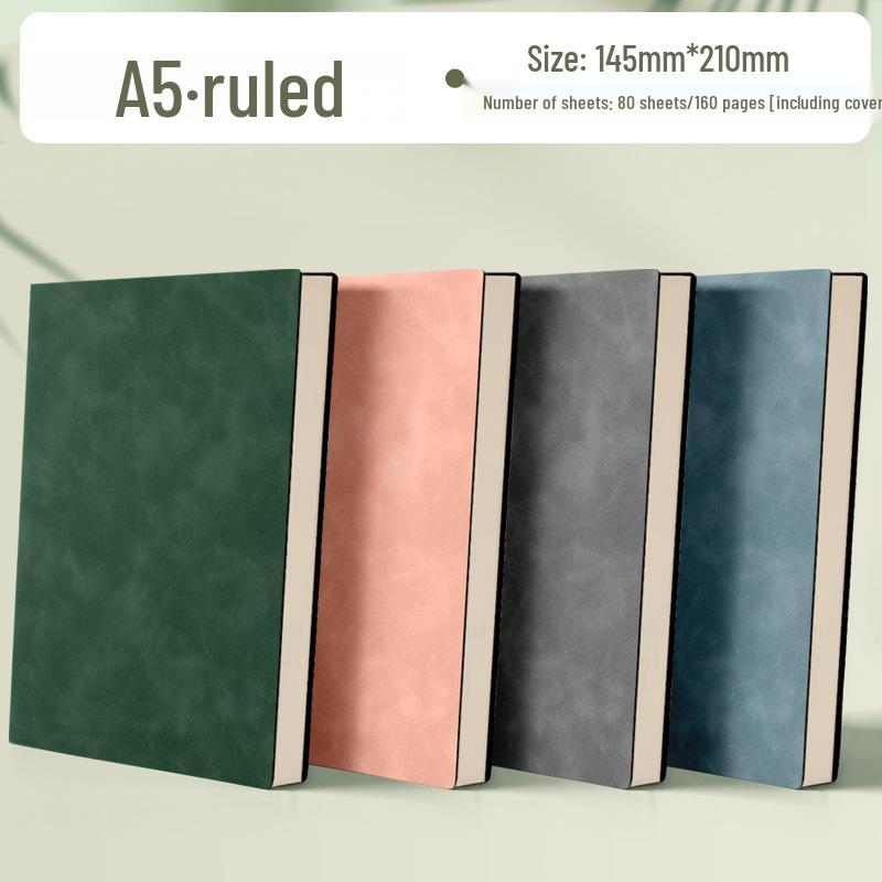 Mengjin 2024 University Student 5-Section Business Notepad - Simple, High-Value Style