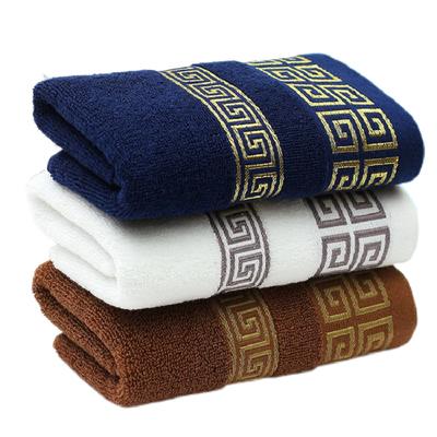 1 Stück Günstiger Baumwollhandtuch 33x74cm 70x140cm Badezimmer Jacquard Handtuch Gesichtstuch Badetuch Sets Hautfreundlich Personalisierte Geschenkhandtücher