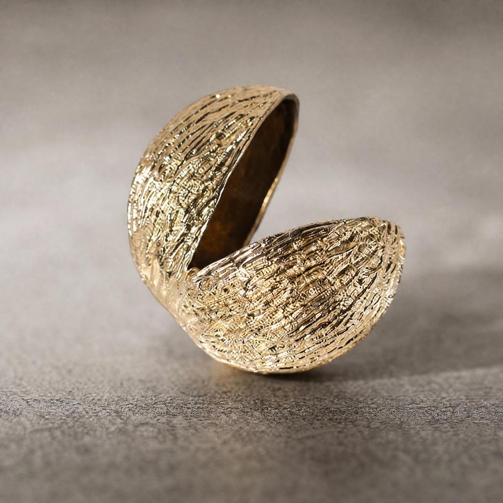 Open-Shell Sculptural Ornament for Entryway