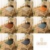Simple Style Dining Chair Cushions Waterproof PU Leather Memory Foam Seat Cushion Pad 40cm Home Office Technology Cloth Cushion