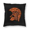 British Record Label Founded  Square Pillowcase Polyester Linen Velvet Creative Zip Decor Home Cushion Case