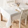 Modena - Tablecloth with Guipure Lace - - White