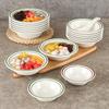 Hong Kong Dessert Bowl Set: Creative Melamine Tableware for Ice Jelly, Sago, Taro Balls, Double Skin Milk & Syrup