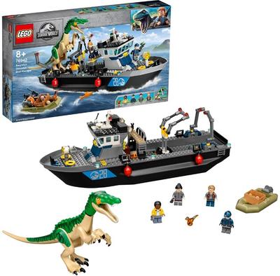 LEGO Jurassic World 76942 Dinosaurier Baryonyx und Bootsflucht