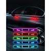 Cat Eye Car Warning Anti-collision Strip Silicone RGB LED Light Bars  Car Accessories