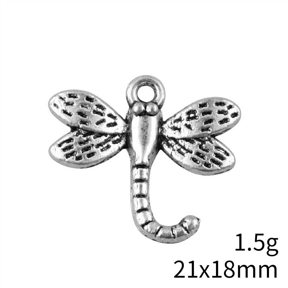 Birthday Gifts Charms Bracelet Italian Dragonfly Charms Pendant Backpack Pendant Accessories